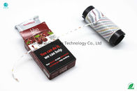 Roll Shape Easy Tear Packaging Tape Molasses Permanent Secure Multicoloured For Shisha Tobacco