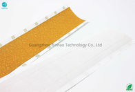 200 CU Tobacco Filter Paper Cork Yellow Perforated Craft