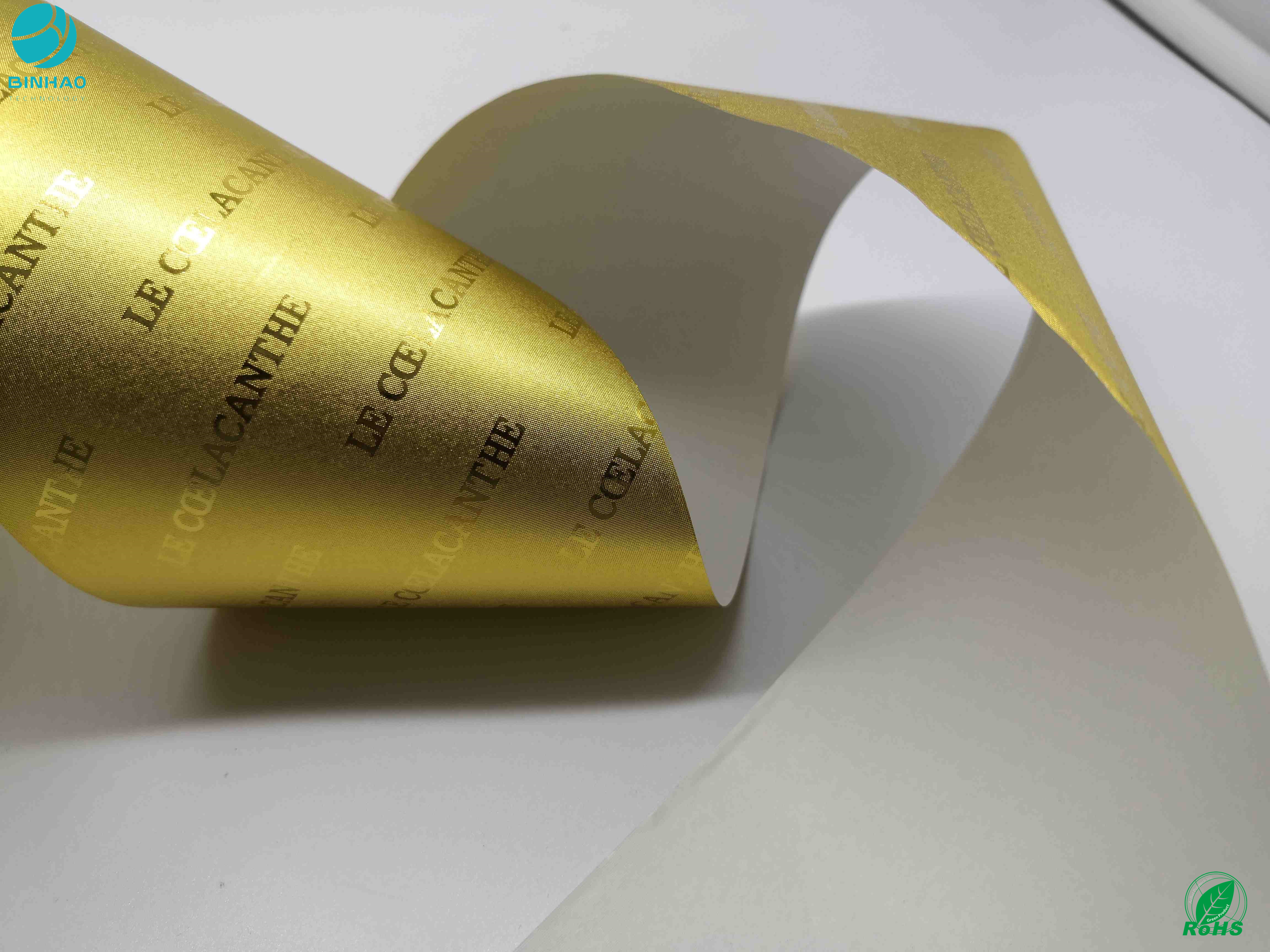 One Side Bright Aluminum Foil Paper Wrapping Food Cigarette Foil Side Slip Lacquered